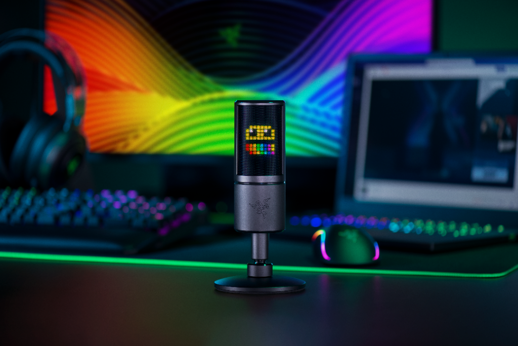 Transform your streams with the Razer Seiren Emote – Razer Newsroom