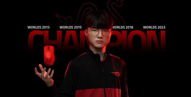 🖱️'Faker' Sang-hyeok Lee participated in Razer product design and  development process 💚 TeamRazer caption: The LEGEND returns! Welcome…